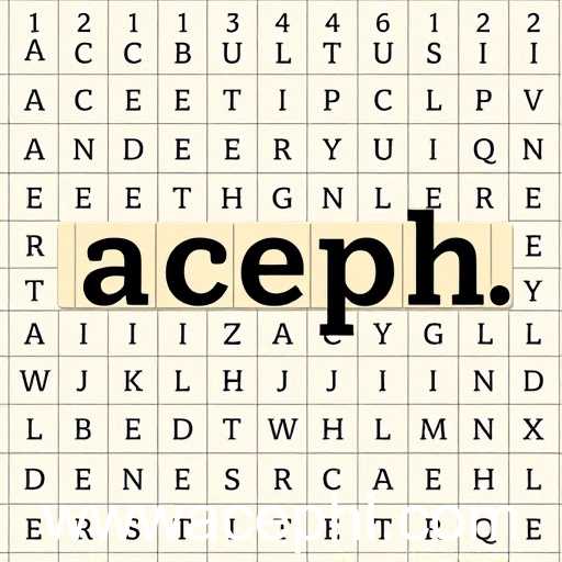 Dive into Anagram Games: A New Challenge with 'aceph' as Your Keyword